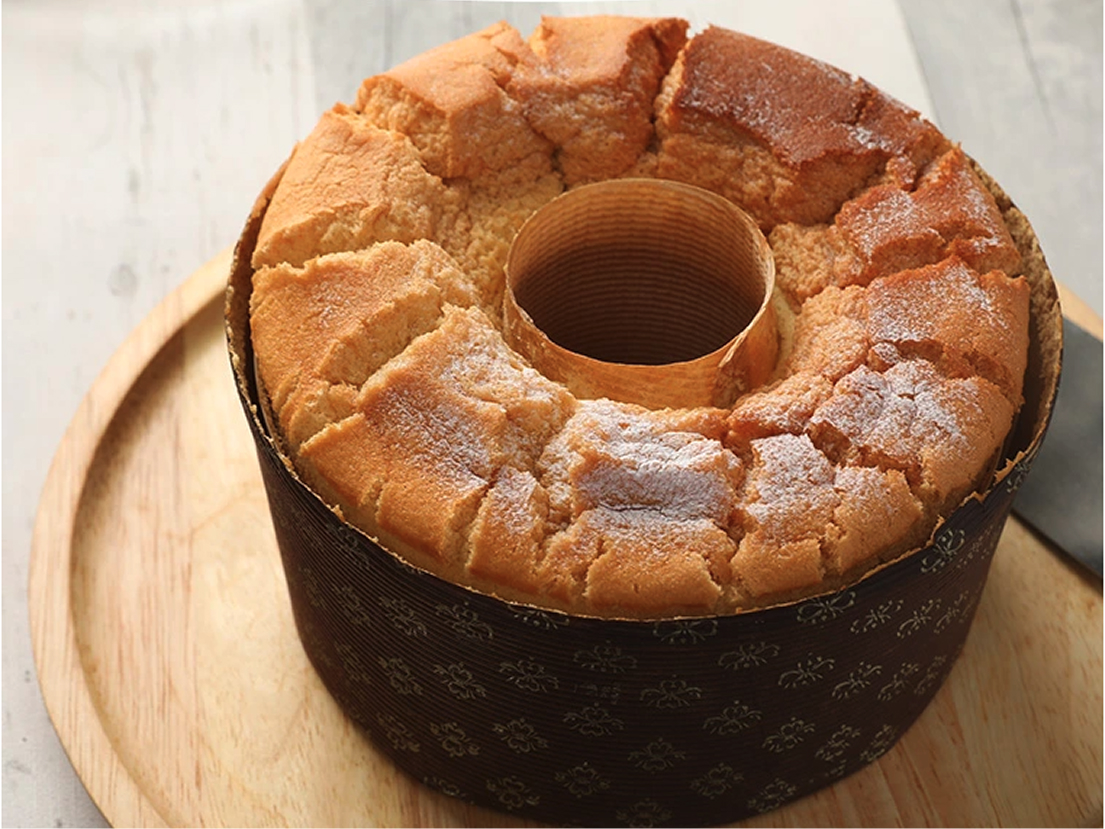 シフォンケーキの素材